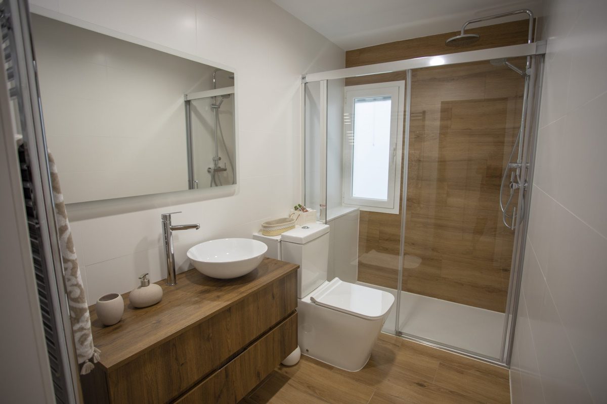 reforma sostenible de baño